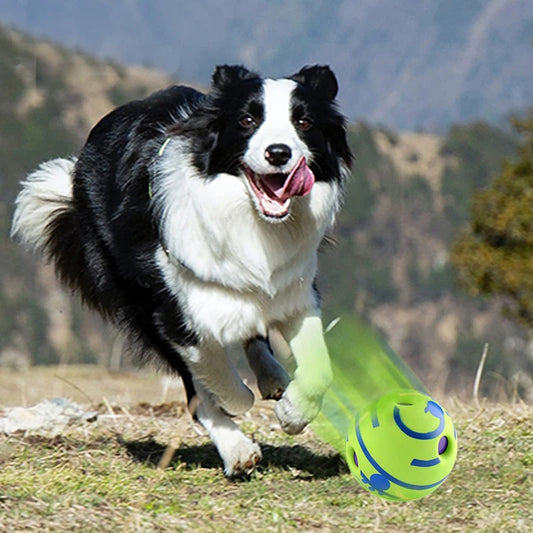 HKT Pet Paw™ Wobble Giggle Interactive Dog Ball