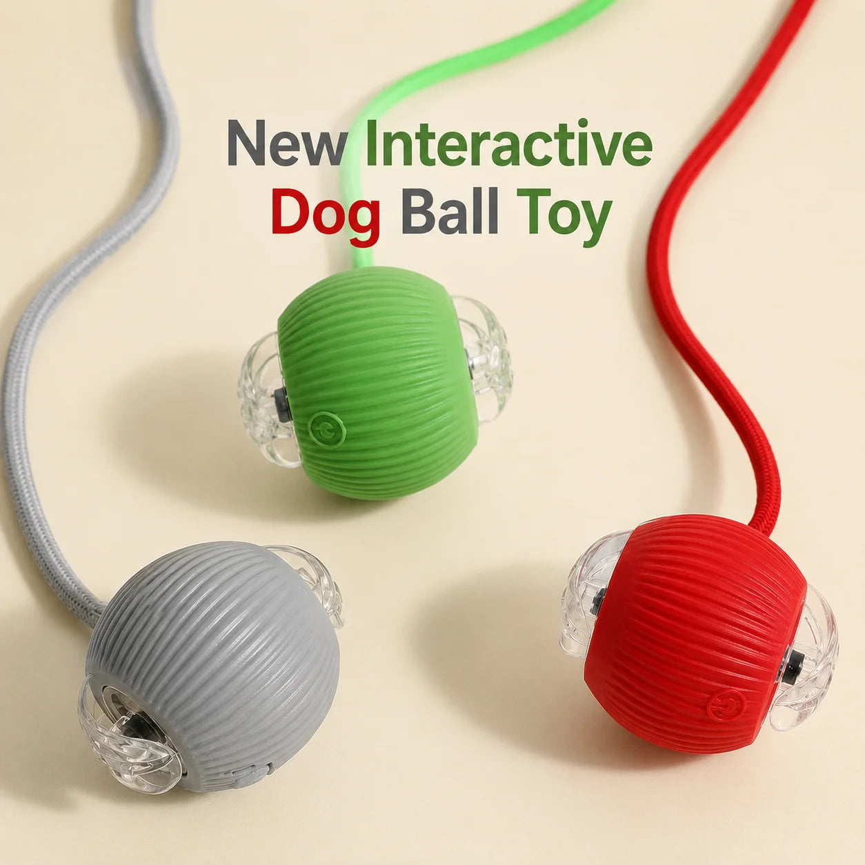 New Dog Interactive Ball Toy,Automatic Rolling